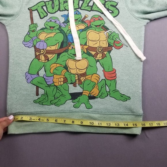 Nickelodeon TMNT Teenage Mutant Ninja Turtles Hooded Sweatshirt Size Small - Picture 7 of 11